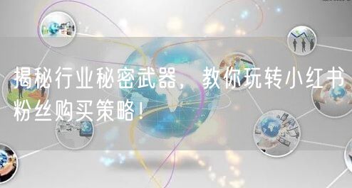 揭秘行业秘密武器，教你玩转小红书粉丝购买策略！