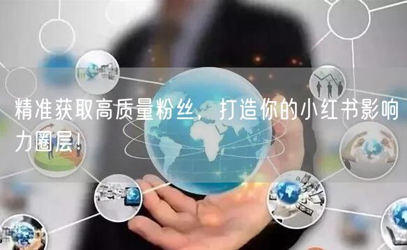精准获取高质量粉丝，打造你的小红书影响力圈层！