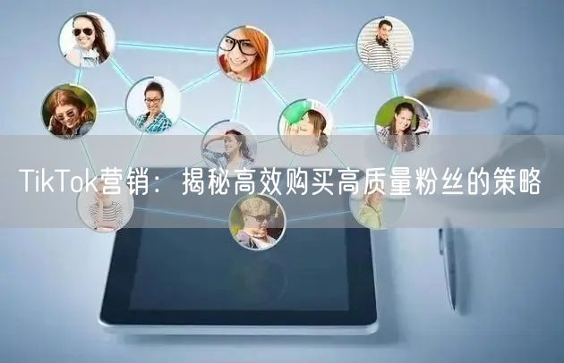TikTok营销：揭秘高效购买高质量粉丝的策略