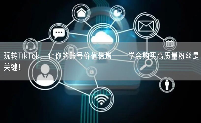 玩转TikTok，让你的账号价值倍增——学会购买高质量粉丝是关键！