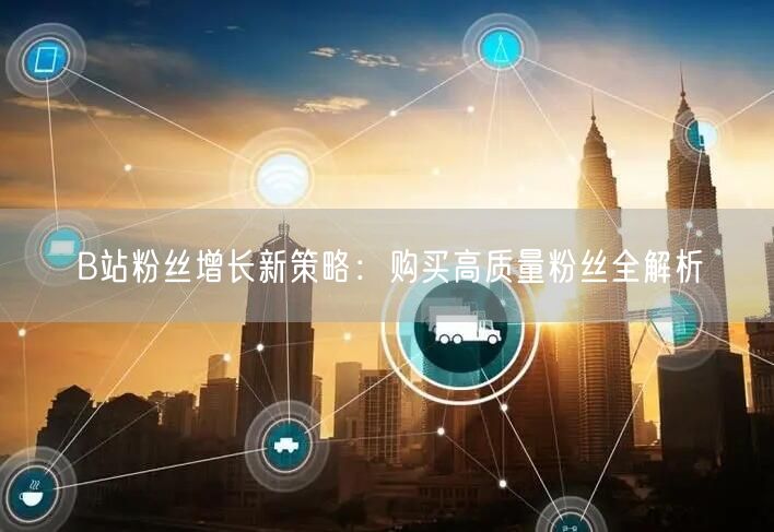 B站粉丝增长新策略：购买高质量粉丝全解析