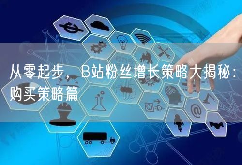 从零起步，B站粉丝增长策略大揭秘：购买策略篇