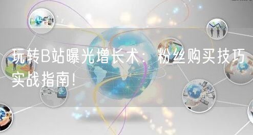 玩转B站曝光增长术：粉丝购买技巧实战指南！