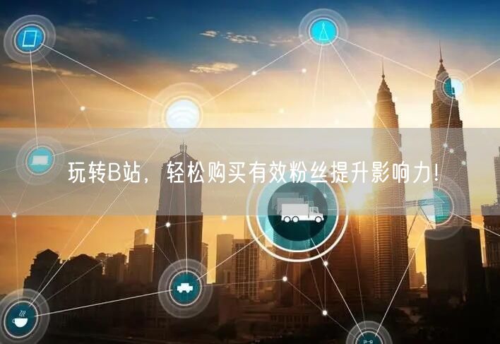 玩转B站，轻松购买有效粉丝提升影响力！