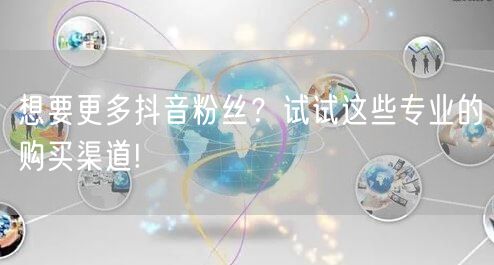 想要更多抖音粉丝？试试这些专业的购买渠道!