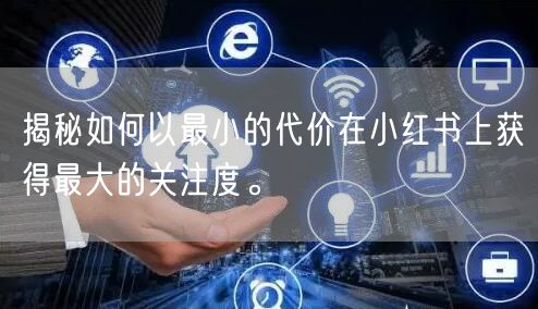 揭秘如何以最小的代价在小红书上获得最大的关注度。