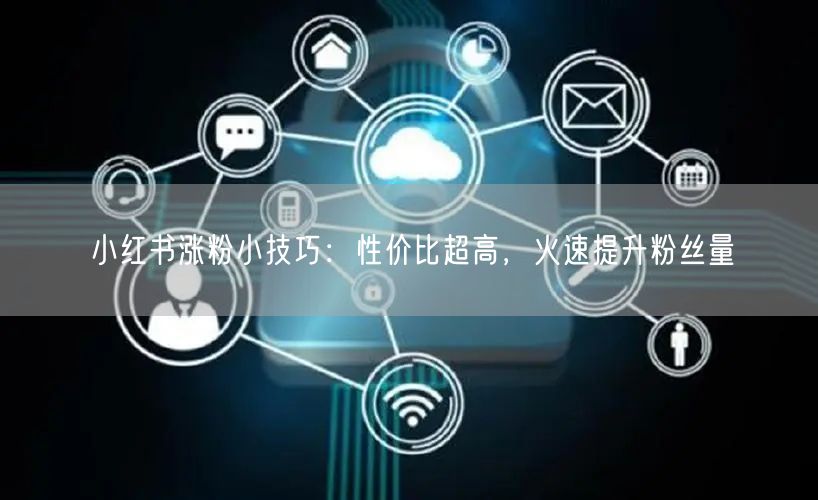 小红书涨粉小技巧：性价比超高，火速提升粉丝量