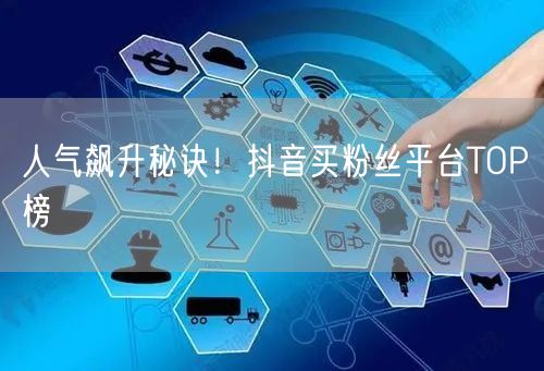 人气飙升秘诀！抖音买粉丝平台TOP榜